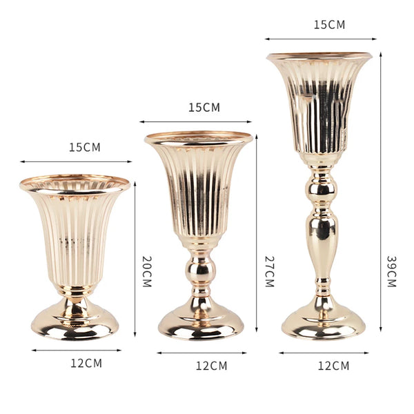 Gold Chalice Vase-ToShay.org