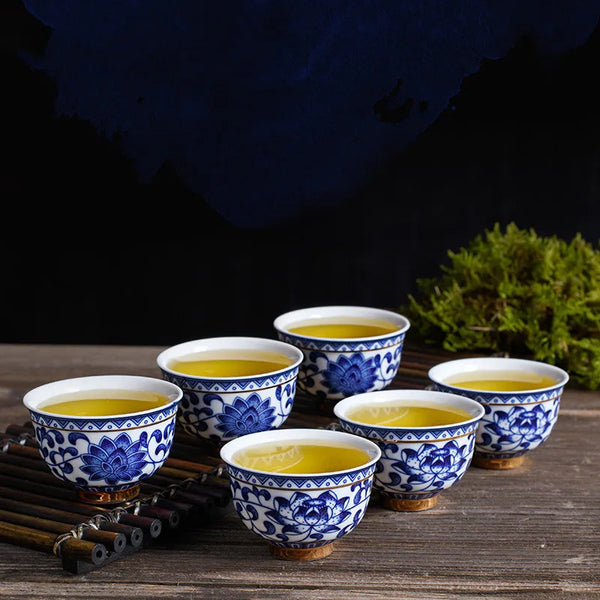 Blue White Porcelain Tea Sets-ToShay.org