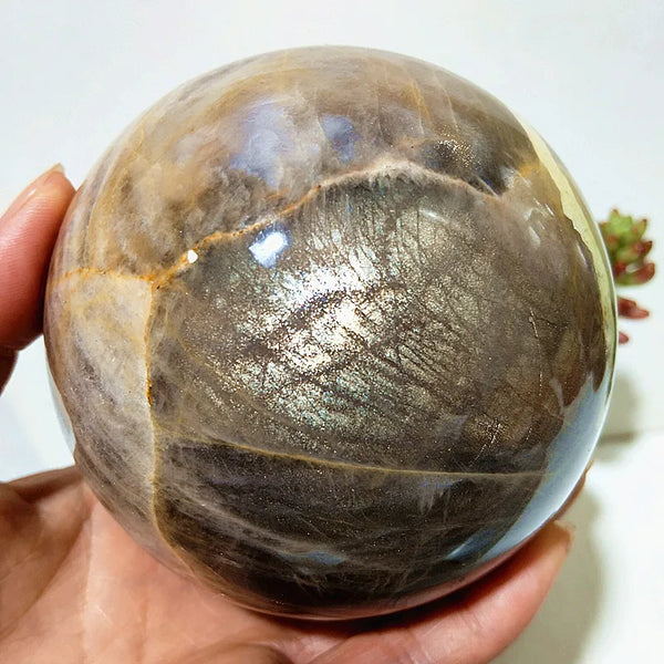 Grey Moonstone Ball-ToShay.org