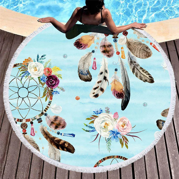 Dreamcatcher Beach Mats-ToShay.org