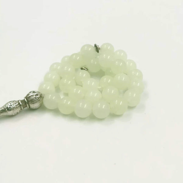 Green Luminous Stone Prayer Beads-ToShay.org