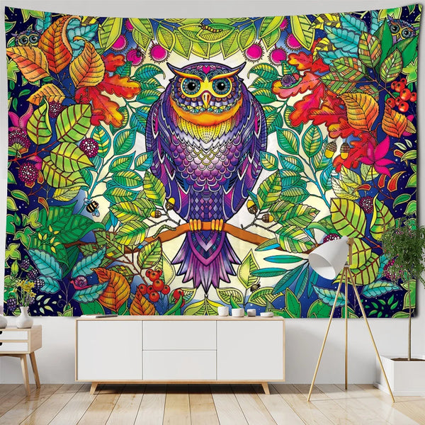 Flower Art Tapestry-ToShay.org