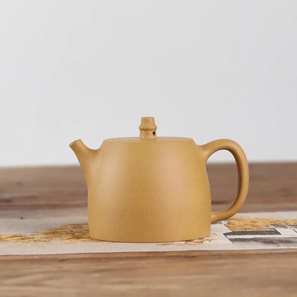 Yellow Yixing Clay Teapot-ToShay.org