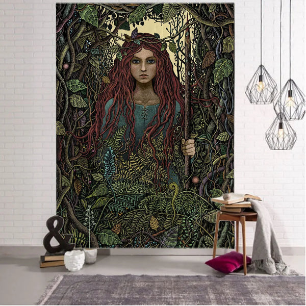 Forest Cybele Art Tapestry-ToShay.org