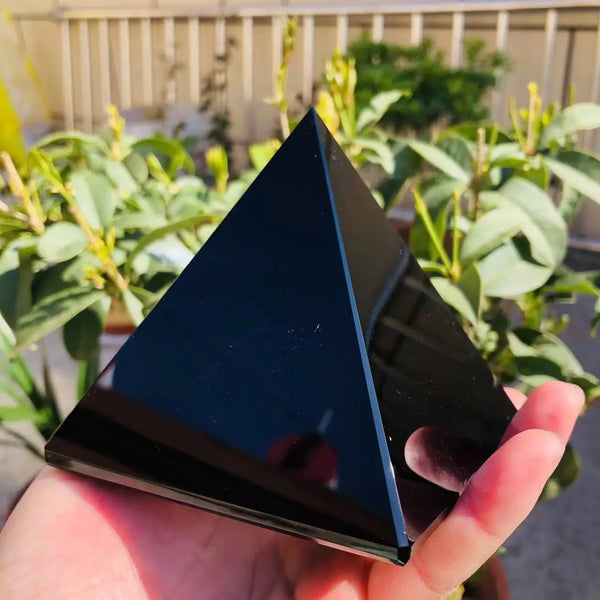 Black Obsidian Pyramid-ToShay.org