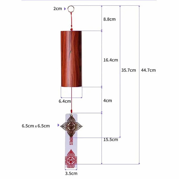 Chakra Chord Wind Chimes-ToShay.org