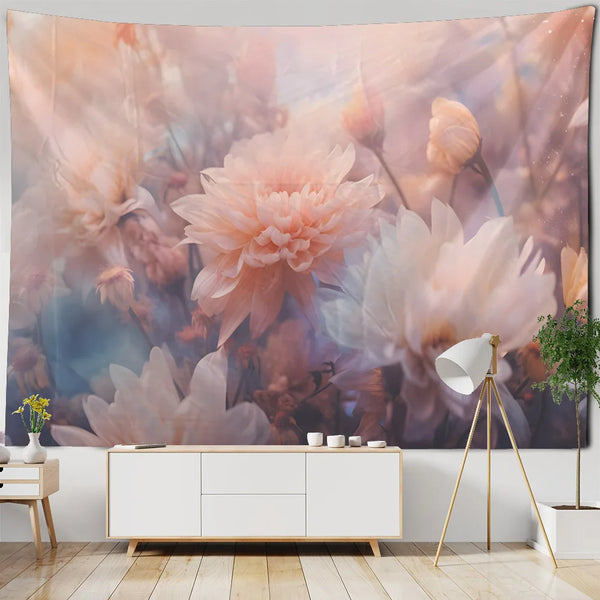 Flower Art Tapestry-ToShay.org