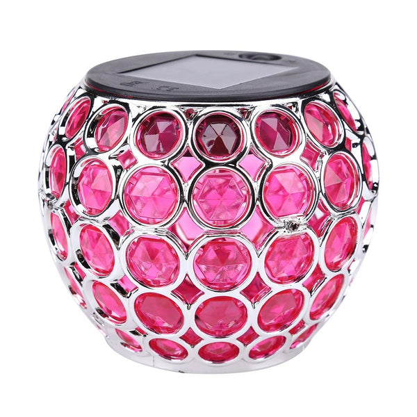 Mosaic Glass Ball Solar Lights-ToShay.org