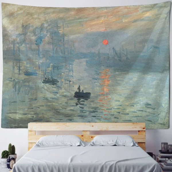 Monet Art Tapestry-ToShay.org