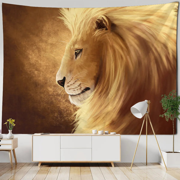 Lion Art Tapestry-ToShay.org