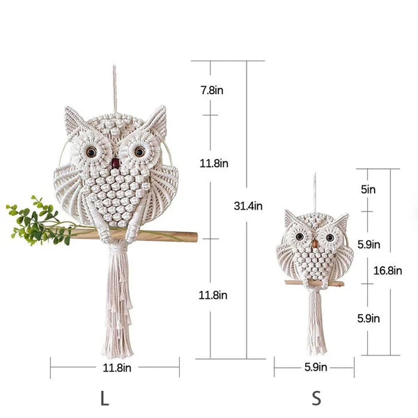 Macrame Owl-ToShay.org