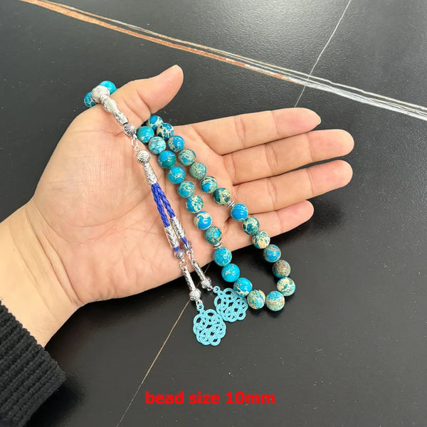 Blue Jasper Prayer Beads-ToShay.org