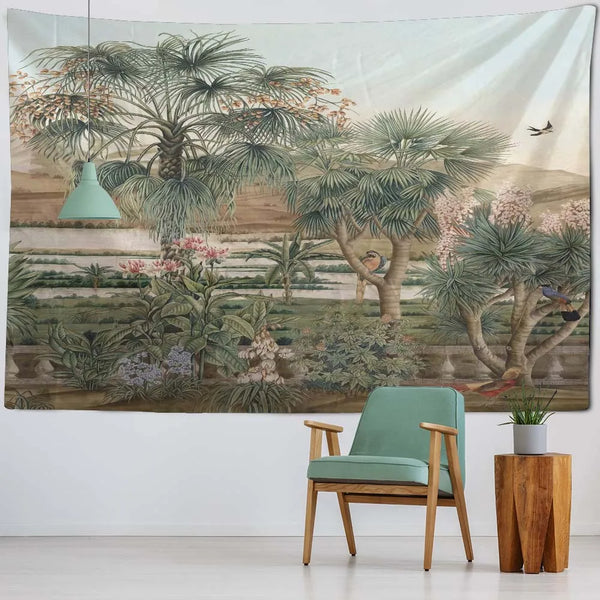 Tropical Plants Tapestry-ToShay.org