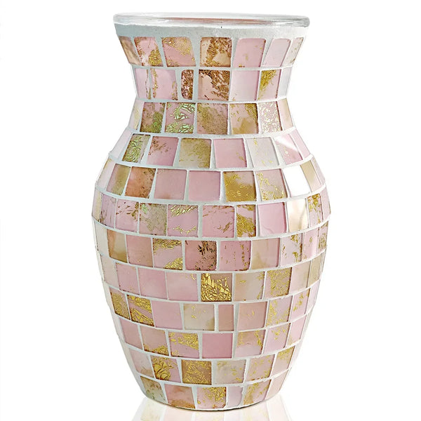 Mosaic Glass Vase-ToShay.org