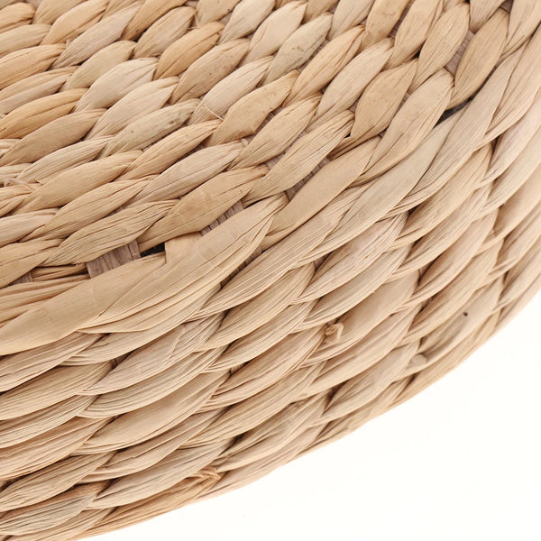 Straw Floor Pouf-ToShay.org