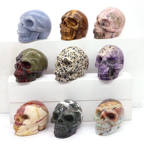 Mixed Crystals Skulls-ToShay.org