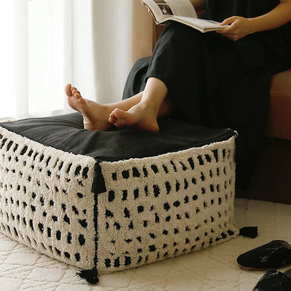 Fabric Footstool-ToShay.org