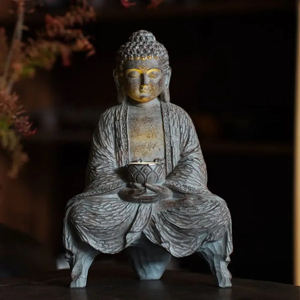 Buddha Statue Solar Lights-ToShay.org