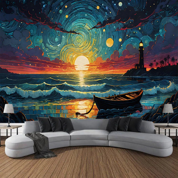 Ship Art Tapestry-ToShay.org