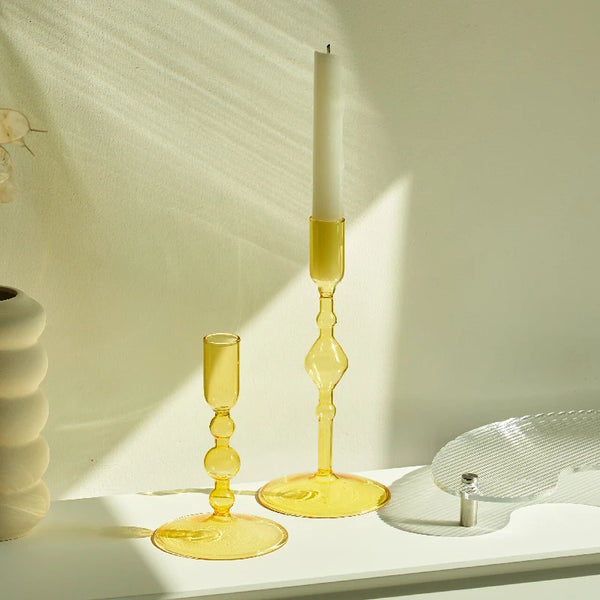 Glass Candle Holder-ToShay.org