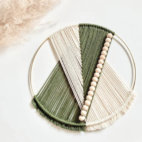 Macrame Hoop Wall Hanging-ToShay.org