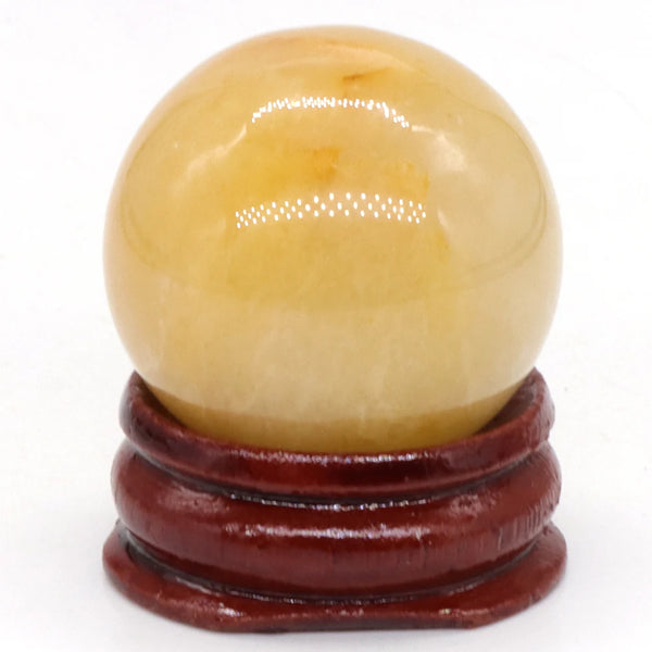 Yellow Jade Stone Balls-ToShay.org