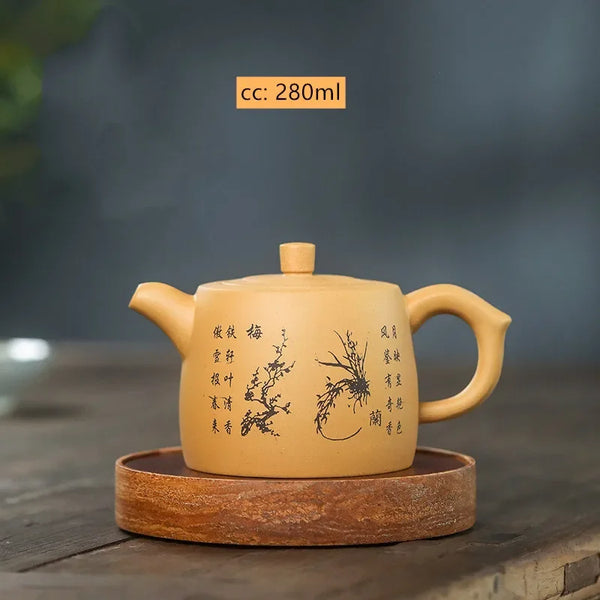 Yellow Clay Tea Pot-ToShay.org