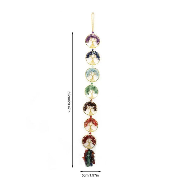 Chakra Tree Of Life Suncatcher-ToShay.org