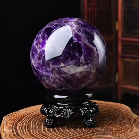 Purple Dream Amethyst Ball-ToShay.org