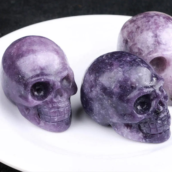 Purple Dream Amethyst Skull-ToShay.org