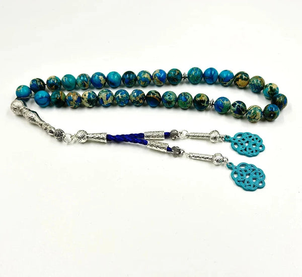 Blue Jasper Prayer Beads-ToShay.org