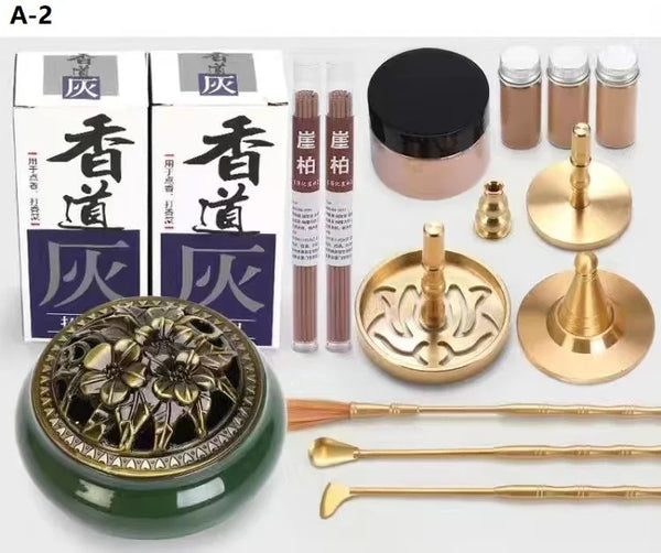 Brass Incense Burner Set-ToShay.org