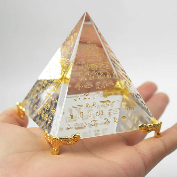 Egyptian Art Crystal Pyramid-ToShay.org