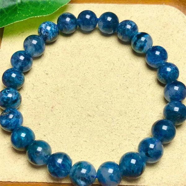 Blue Quartz Bead Bracelet-ToShay.org