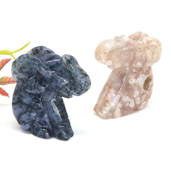 Pink Blossom Agate Animals-ToShay.org