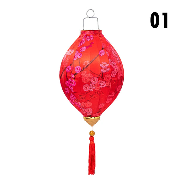 Flower Pattern Silk Lantern-ToShay.org