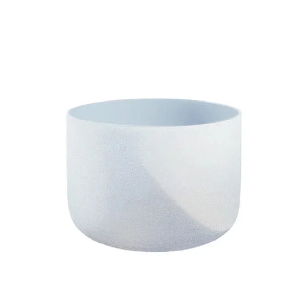 White Frosted Crystal Bowl-ToShay.org