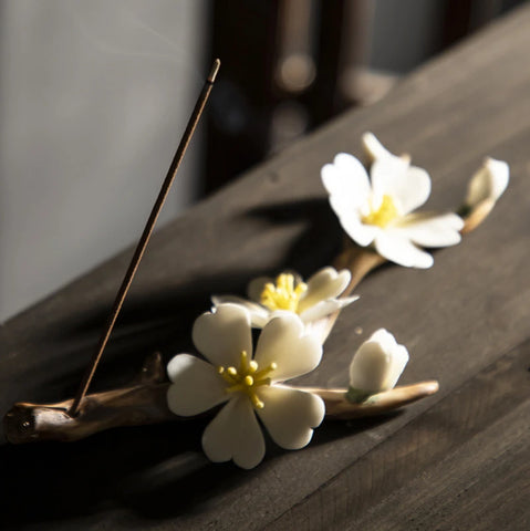 Flower Branch Incense Holder-ToShay.org