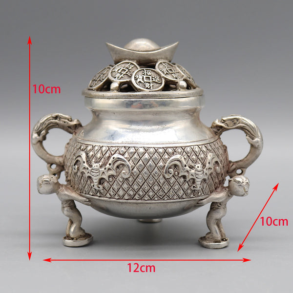 Coin Pot Incense Burner-ToShay.org