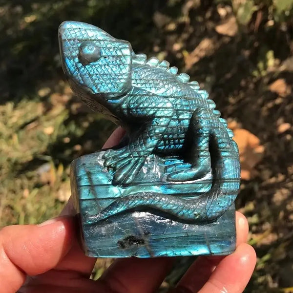 Blue Labradorite Lizard-ToShay.org