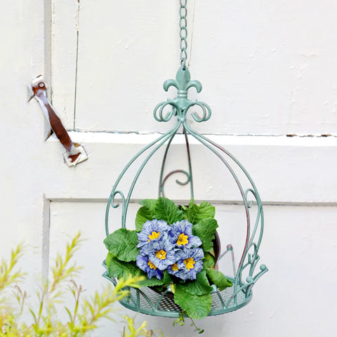 Birdcage Hanging Basket-ToShay.org