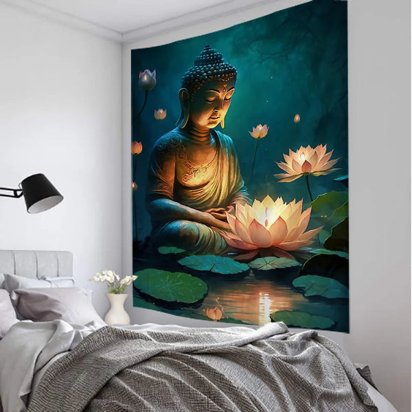 Buddha Statue Tapestry-ToShay.org