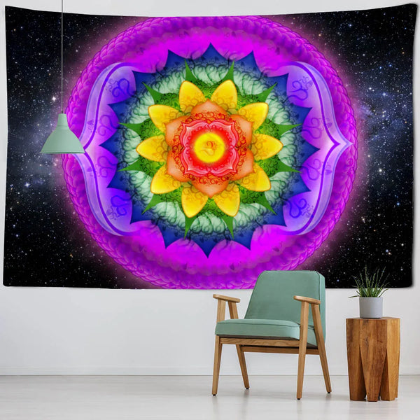 Chakra Meditation Tapestry-ToShay.org