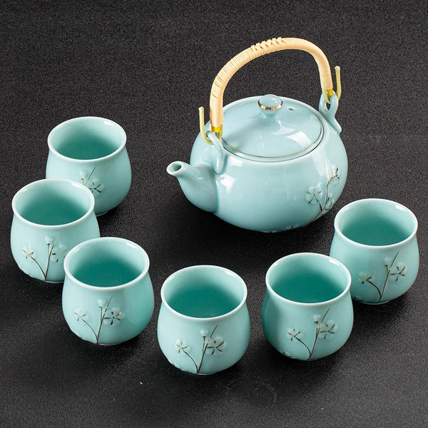 Glazed Ceramic Tea Sets-ToShay.org