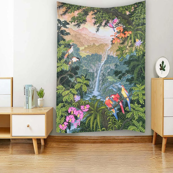 Tropical Rain Forest Tapestry-ToShay.org