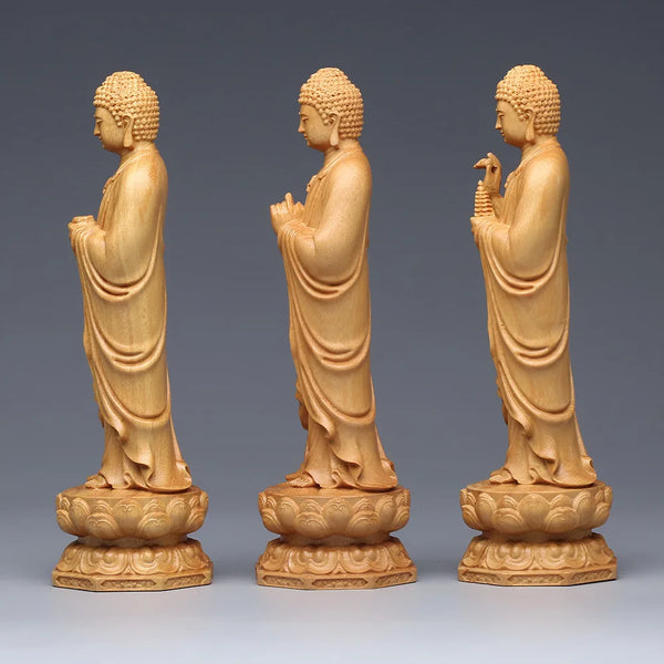 Three Saints Buddha Statues-ToShay.org