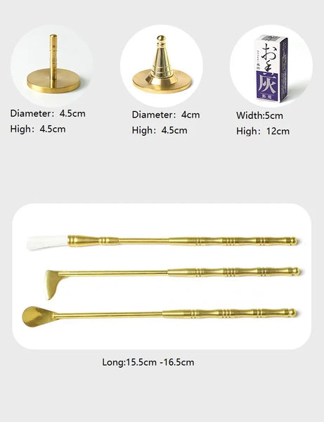 Brass Incense Burner Set-ToShay.org