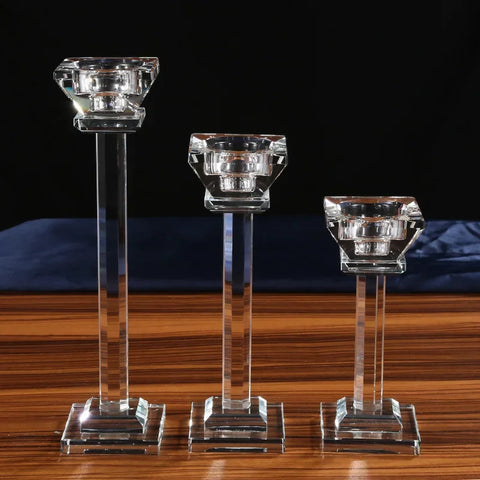 Glass Candle Holders-ToShay.org