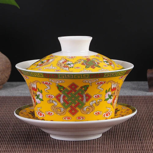 Gaiwan Ceramic Tea Tureen-ToShay.org