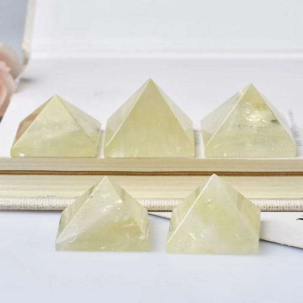 Yellow Citrine Pyramid-ToShay.org